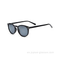 Marco redondo tr90 material agradable Muchos colores elegidos gafas de sol de gafas